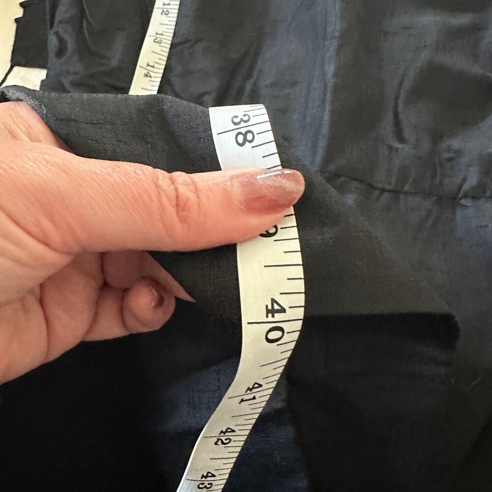 50s Vintage Black Short Sleeve Sheath Cocktail Dress Wiggle dress | Size Small - Picture 8 of 8